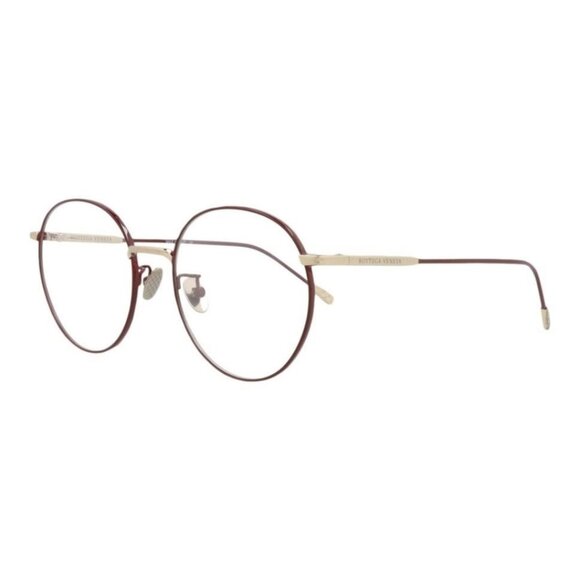 Bottega Veneta Womens Round/Oval Burgundy Burgundy Transparent Fashion Designer - Picture 1 of 4